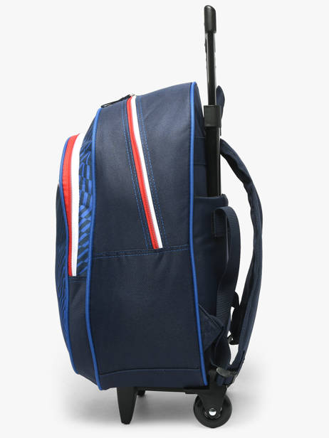 Rugzak Op Wieltjes 2 Compartimenten Paris st germain Blauw psg 26AP204R ander zicht 2
