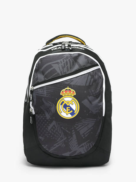 Rugzak 3 Compartimenten Real madrid Zwart real 26BR2043