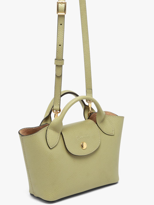 Longchamp Epure Sac porté travers Vert