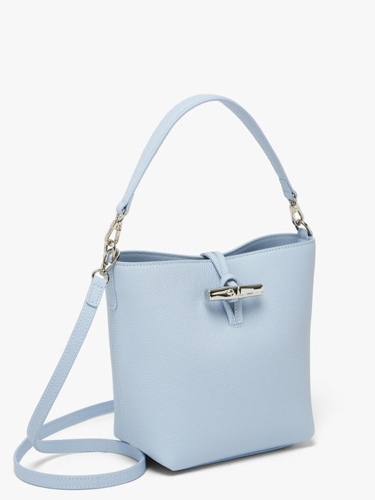 Longchamp Le roseau Sac porté travers Bleu