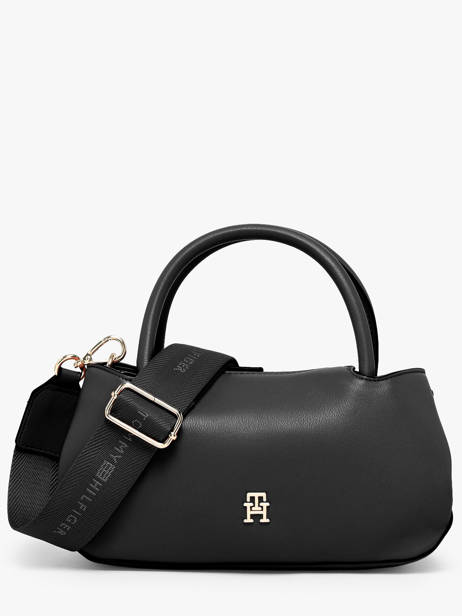 Handtas Th Logotape Tommy hilfiger Zwart th logotape AW18743