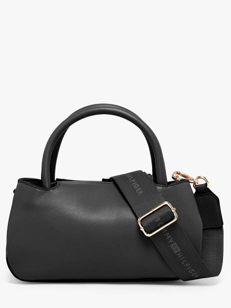 Handtas Th Logotape Tommy hilfiger Zwart th logotape AW18743 ander zicht 3