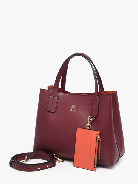 Handtas Th Icon Tommy hilfiger Rood th icon AW18722 ander zicht 1
