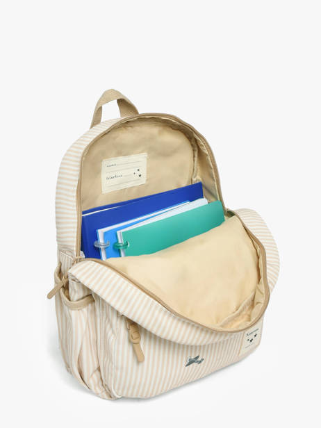 Mini Rugzak Kidzroom Beige nostalgia 1689 ander zicht 3