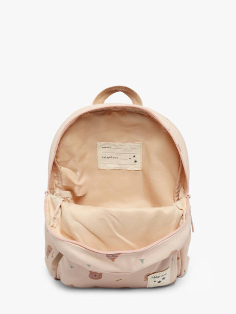 Mini Rugzak Kidzroom Beige little story 1684 ander zicht 3