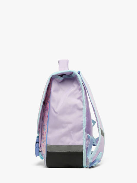 Boekentas 2 Compartimenten Lilo & stitch Violet spring smiles 1726 ander zicht 2