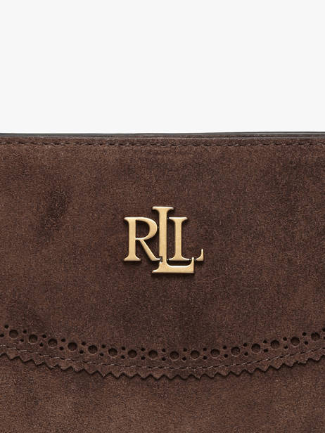 Handtas Dryden Lauren ralph lauren Bruin dryden 31P15645 ander zicht 2