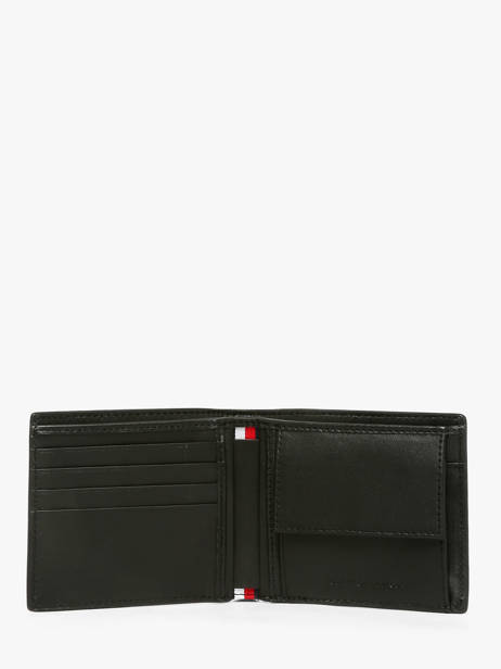 Portefeuille Leder Tommy hilfiger Zwart th foundation AM14506 ander zicht 1