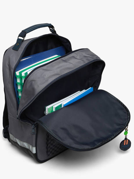Sac à Dos 2 Compartiments Tann's Gris les fantaisies g 26742511 vue secondaire 3