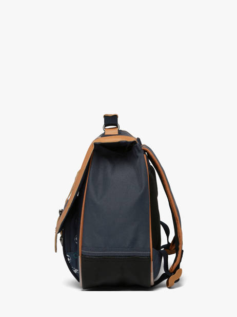 Cartable 1 Compartiment Tann's Bleu les fantaisies g 26352512 vue secondaire 2