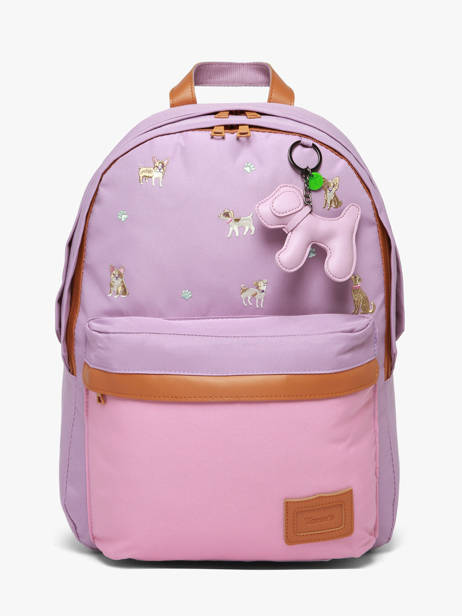 Rugzak 2 Compartimenten Tann's Violet les fantaisies f 63195