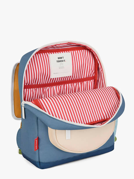 Sac à Dos Hello hossy Bleu cool kids MS6 vue secondaire 3