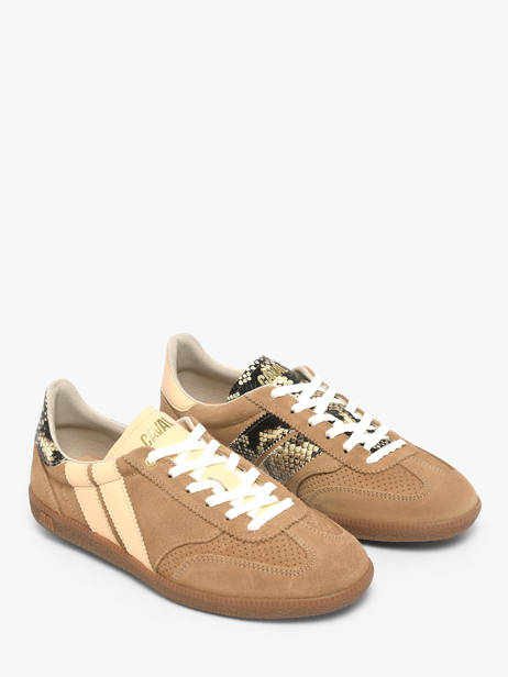 Sneakers Uit Leder Caval Bruin women BAPULS2F ander zicht 1