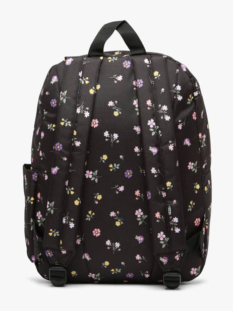 Rugzak 1 Compartiment Vans Zwart backpack VN000H4Y ander zicht 4