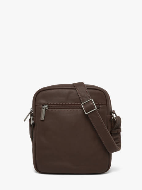 Sac Bandoulière Arthur & aston Marron arsene 9 vue secondaire 3