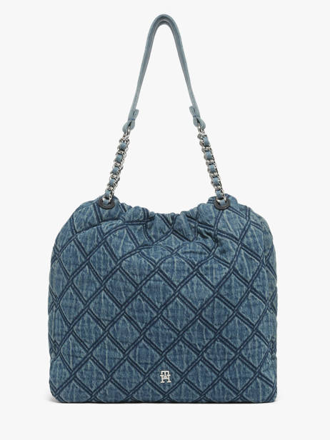 Schoudertassen Th Feminine  Katoen Tommy hilfiger Blauw th feminine  AW18866