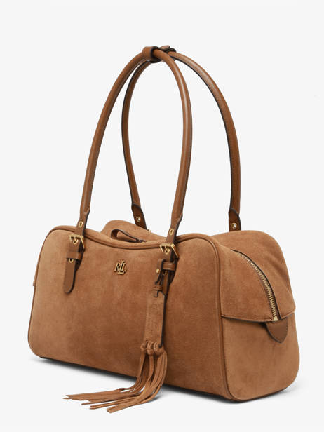 Schoudertas Dryden Lauren ralph lauren Bruin dryden 31P11777 ander zicht 1