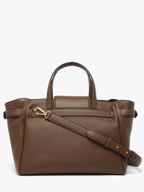 Sac Carryal M Thea Cuir Lancel Marron thea A14222 vue secondaire 5