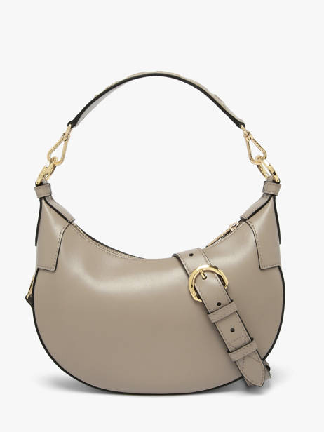 Cross Body Tas Origami Leder Lancel Grijs origami A13313 ander zicht 5
