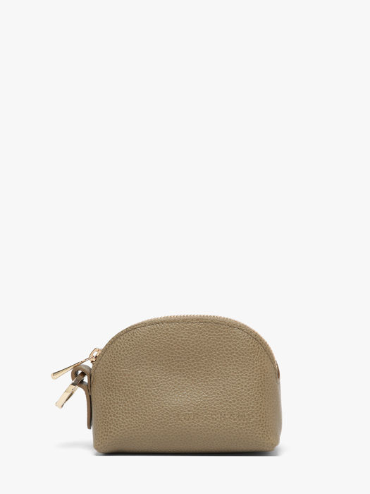 Longchamp Le foulonné Porte monnaie Vert