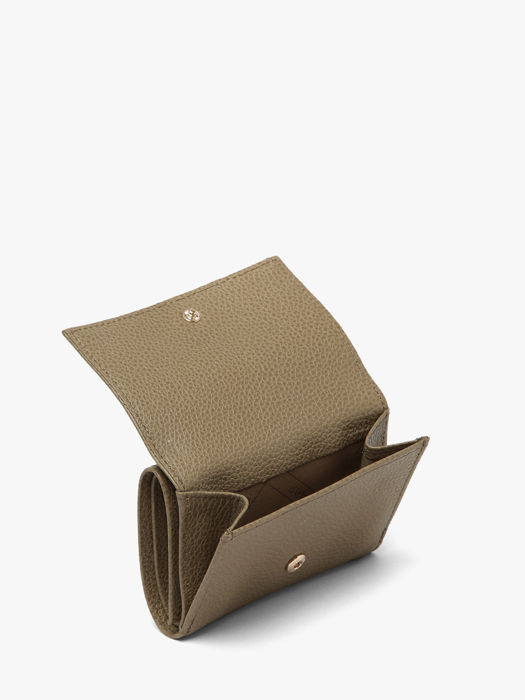 Longchamp Le foulonné Portefeuille Vert