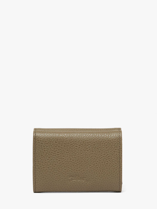 Longchamp Le foulonné Portefeuille Vert