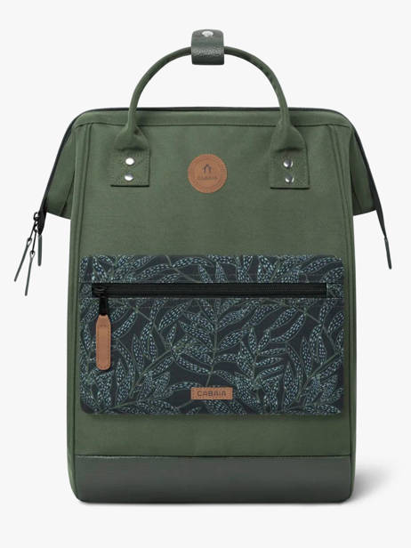 Adventurer Large - Rugzak  Cabaia Groen adventurer L ander zicht 2