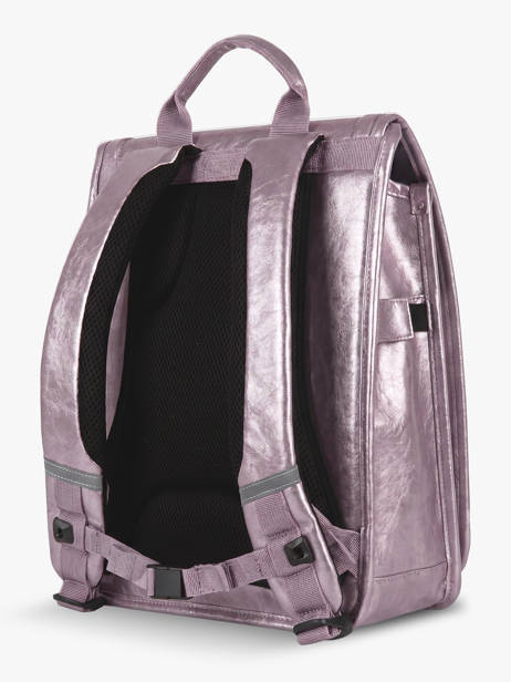 Rugzak 2 Compartimenten Cabaia Violet school L ander zicht 5