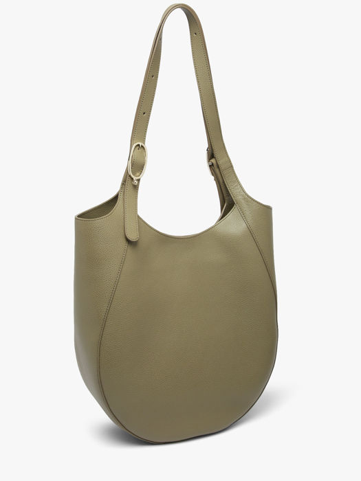 Longchamp Le foulonné Besace Vert