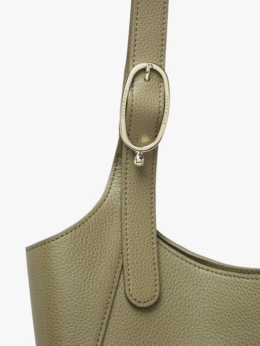 Longchamp Le foulonné Besace Vert