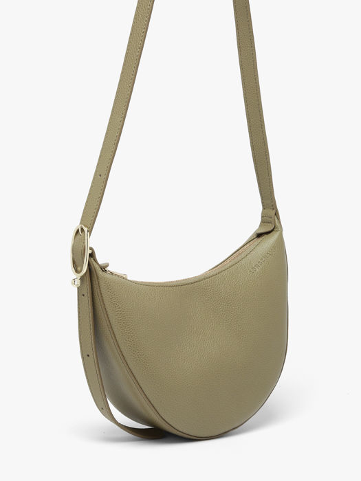 Longchamp Le foulonné Cross body tas Groen