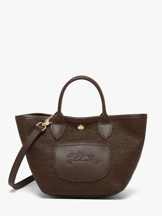 Longchamp Le panier pliage Cross body tas Bruin
