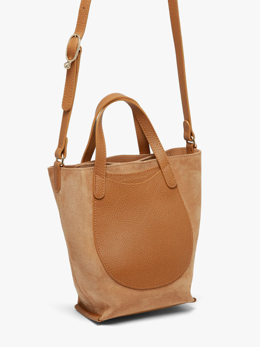 Longchamp Complice softy Cross body tas Bruin