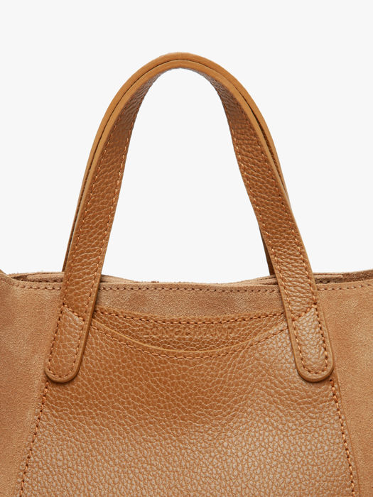 Longchamp Complice softy Cross body tas Bruin