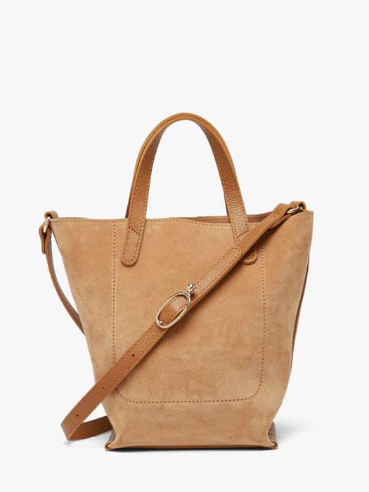 Longchamp Complice softy Cross body tas Bruin