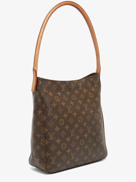 Schoudertas Second Life Louis vuitton Bruin second life LM1021 ander zicht 2