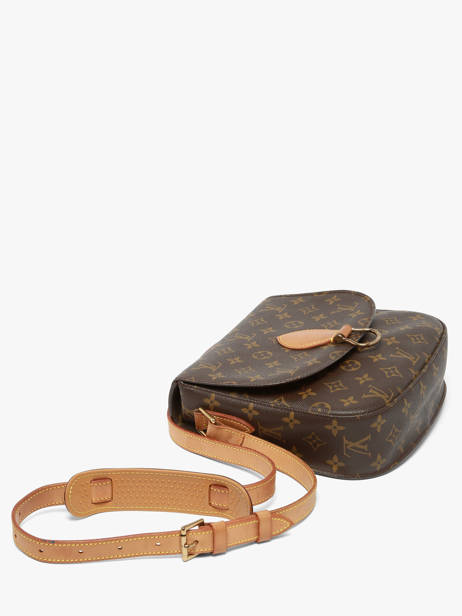 Cross Body Tas Second Life Louis vuitton Bruin second life M51242 ander zicht 2