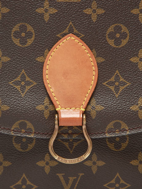 Cross Body Tas Second Life Louis vuitton Bruin second life M51242 ander zicht 3