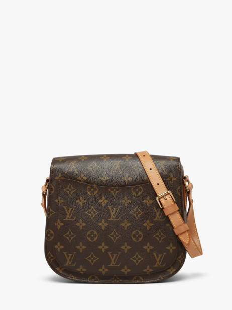 Cross Body Tas Second Life Louis vuitton Bruin second life M51242 ander zicht 6