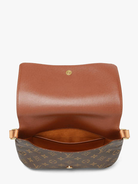 Schoudertas Second Life Louis vuitton Bruin second life SP0090 ander zicht 5