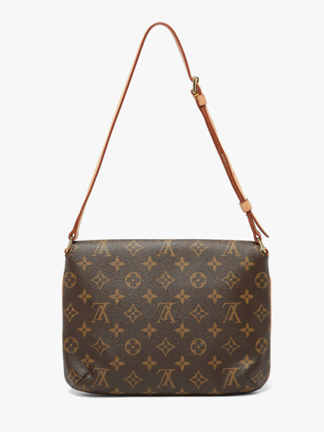 Schoudertas Second Life Louis vuitton Bruin second life SP0090 ander zicht 6