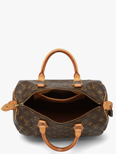 Handtassen Second Life Louis vuitton Bruin second life VI0912 ander zicht 6