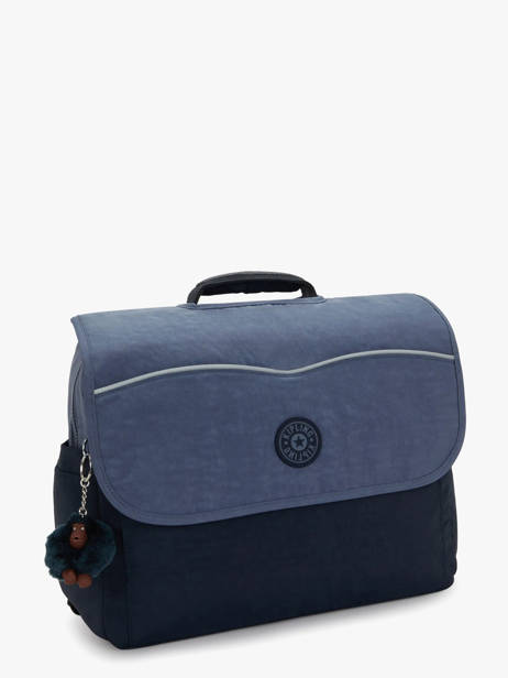 Boekentas 1 Compartiment Kipling Blauw back to school KI6891 ander zicht 2