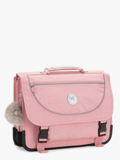 Boekentas 2 Compartimenten Kipling Roze back to school K12074 ander zicht 2