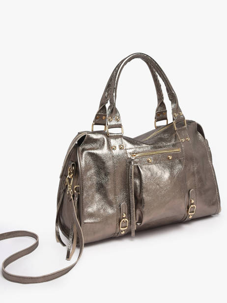 Sac Porté épaule A4 Nine Milano Argent nine NI24095O vue secondaire 1