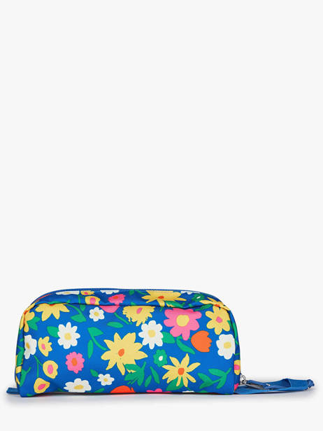 Trousse 1 Compartiment Back To School Jansport Bleu mini bag EA5BJ4 vue secondaire 2