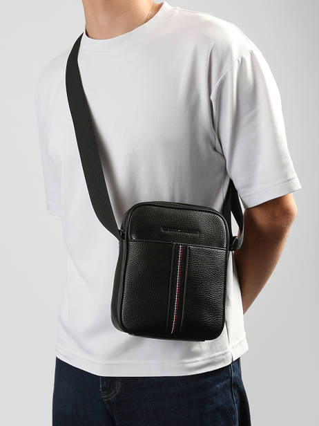 Cross Body Tas Tommy hilfiger Zwart th central AM14168 ander zicht 1