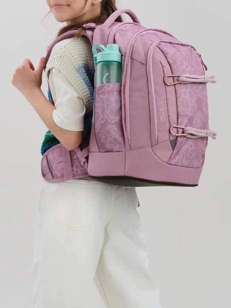 Rugzak 2 Compartimenten Satch Roze pack 1582 ander zicht 1
