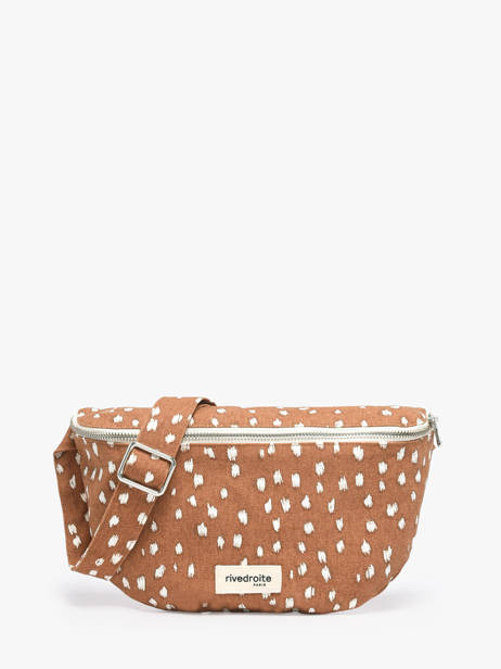 Sac Banane Rivedroite Marron biche oh ma biche CUSTBICH