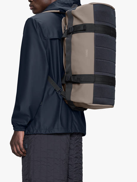 Texel Duffel Bag Small - Reistas Rains Beige travel 13480 ander zicht 2